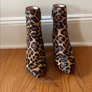 J. crew leopard boot